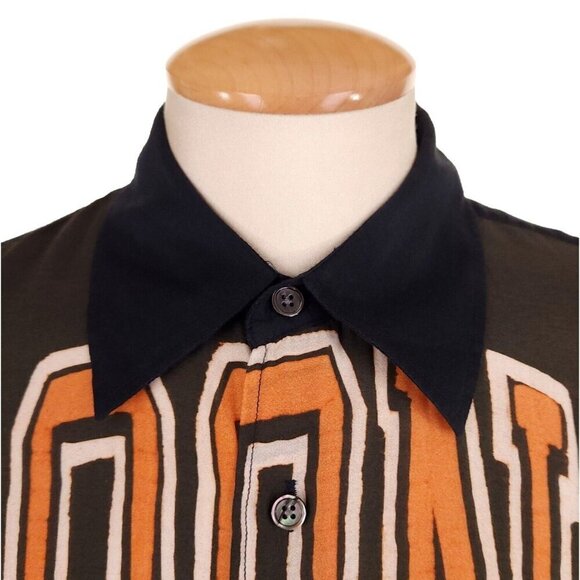 Our Legacy Angel of Wisconsin Above Shirt Size 52, US 42 Large Mens Black NWT - Picture 3 of 16